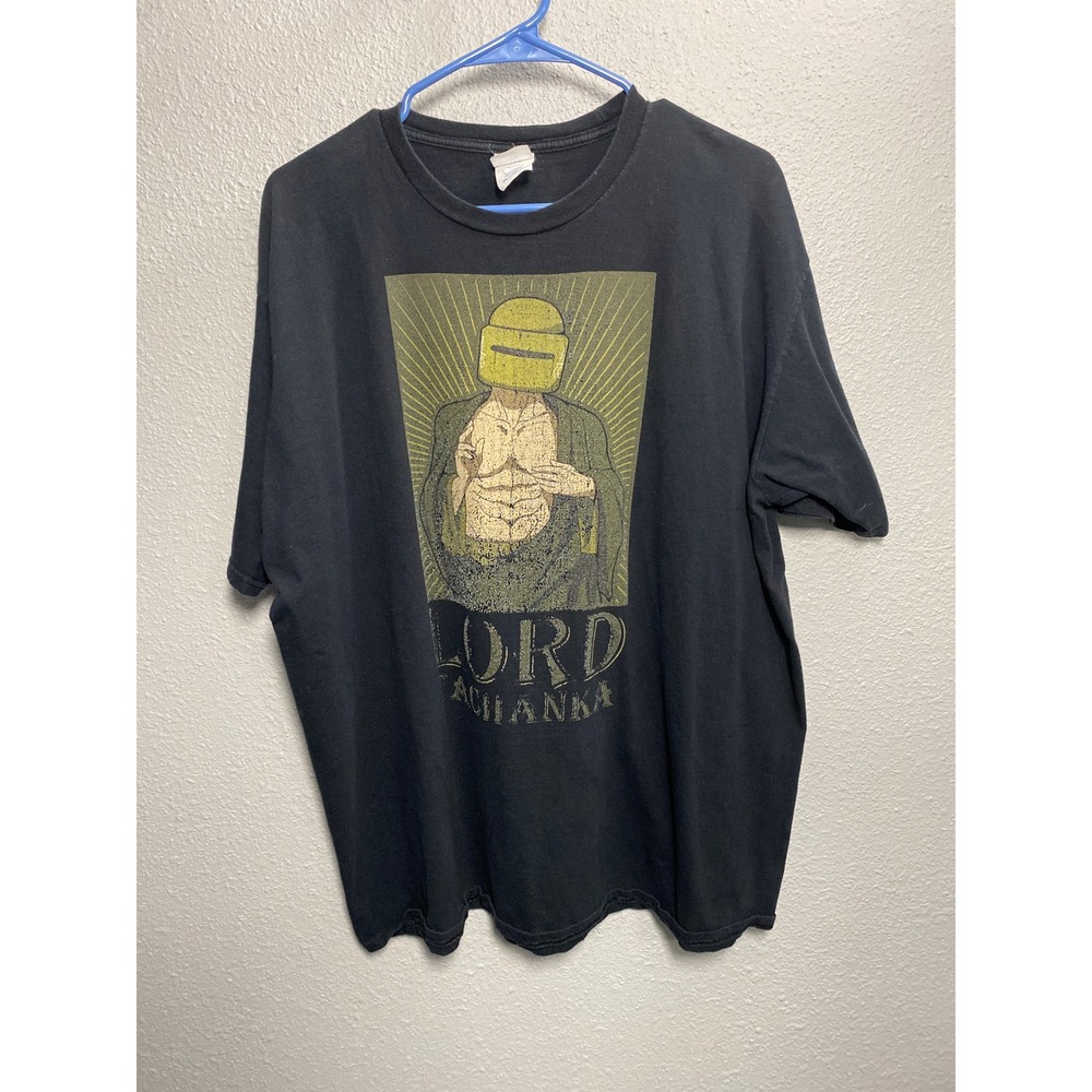 Port & Company Lord Tachanka Rainbow Six Siege Graphic Tee Black Mens 2XL